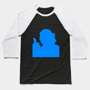 Giving Thumbs Up To The Gods Who Turned Him Blue Baseball T-Shirt